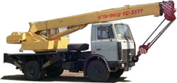Автомобильный кран КС-3577-3 Углич на шасси МАЗ-533702, 4х2